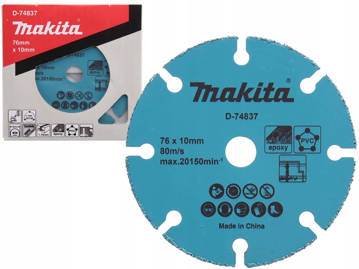 Makita Tarcza Diamentowa Segmentowa 76*10mm – Idealne narzędzie do cięcia