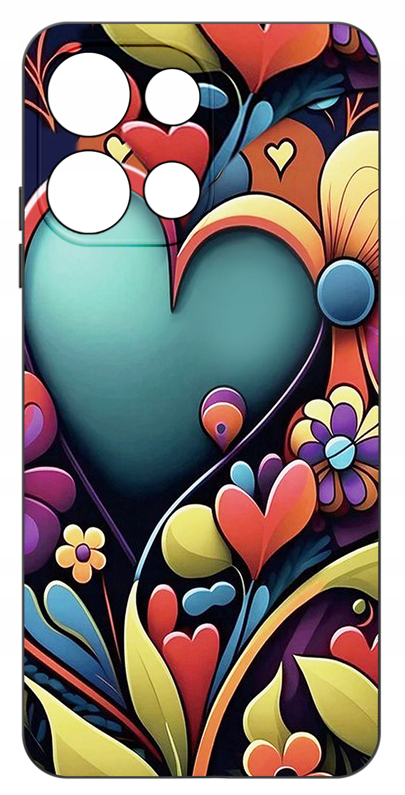 Etui do Motorola G75 5G | WZORY | SILIKONOWE MATT SZKŁO 9H – Ochrona i styl w jednym