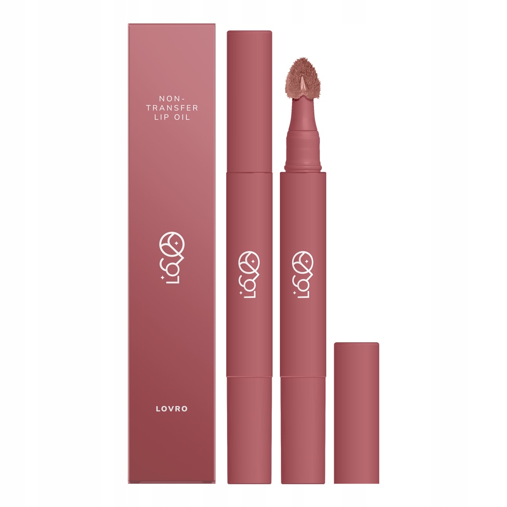 LOVRO Non-Transfer Lip Oil zastygający olejek do ust 03 Rebel 1,75g – Idealny wybór dla pięknych ust