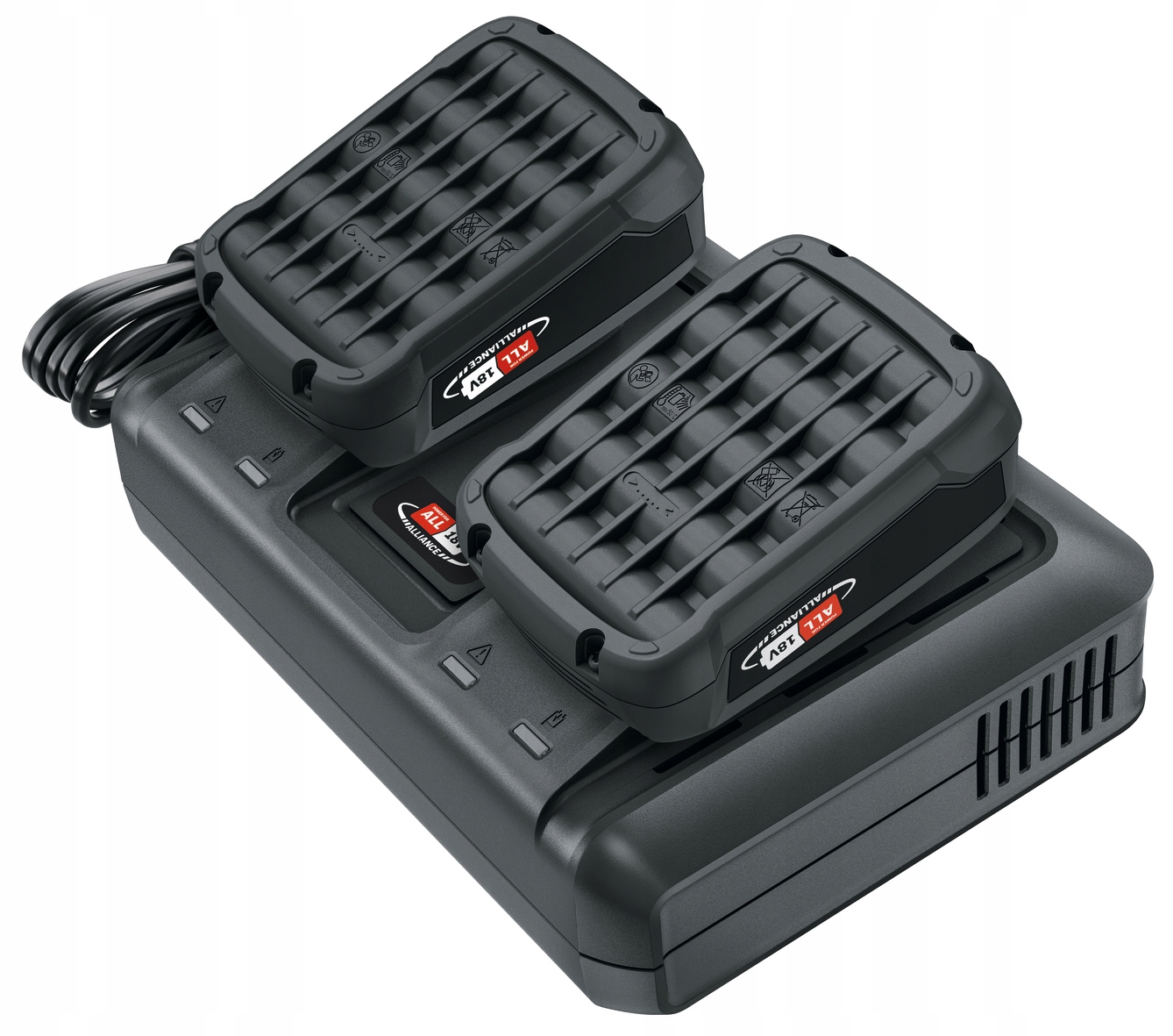 Podwójne ładowanie akumulatorów – Oszczędność czasu w pracy