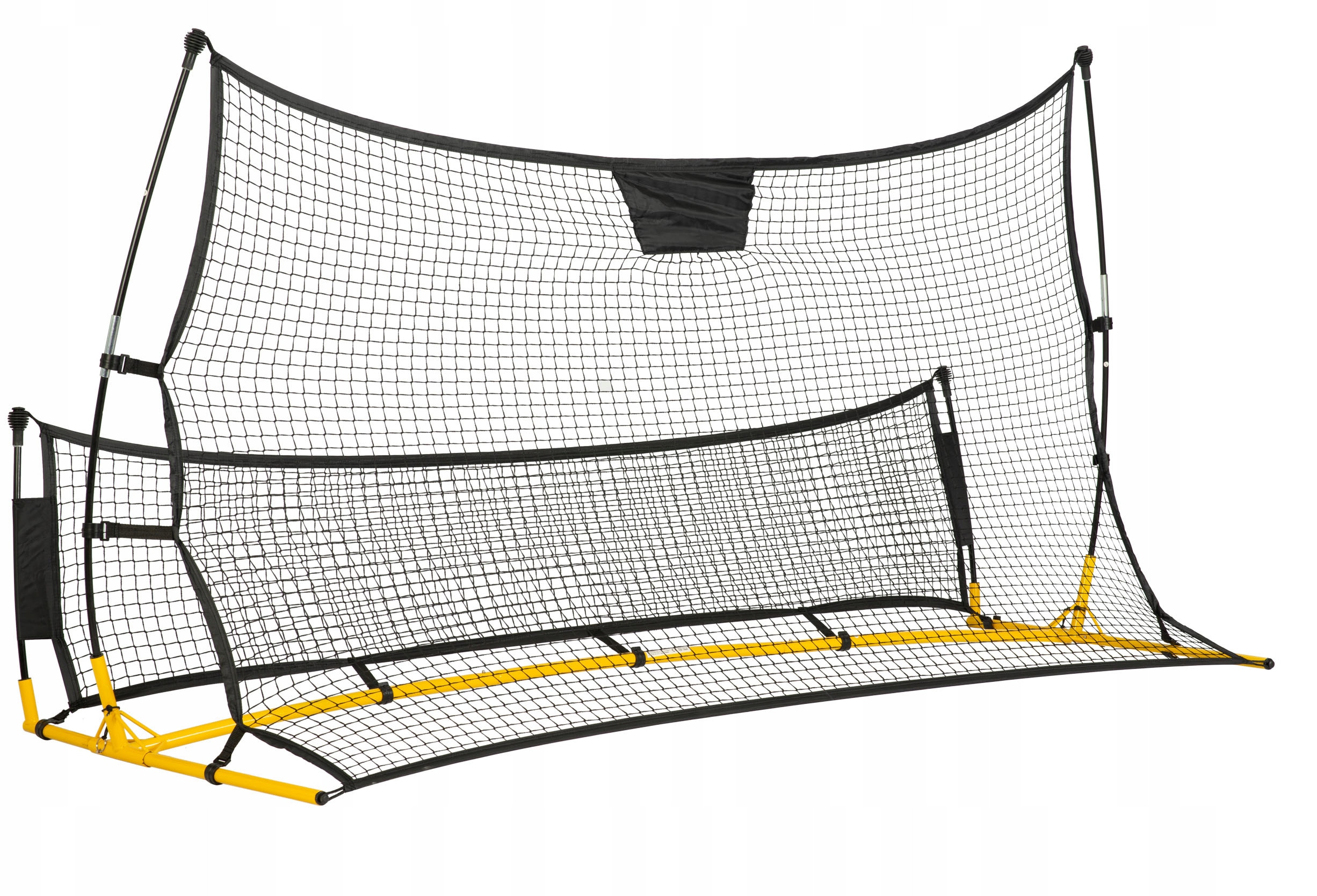 NeoSport Siatka treningowa rebounder 210 x 120 x 35 cm – Idealne narzędzie do treningu piłkarskiego
