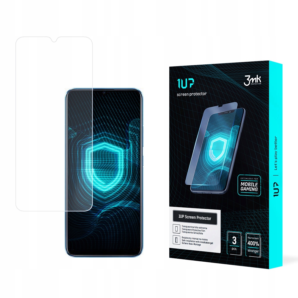 REALME C20A - 3MK 1UP – Ochrona ekranu dla graczy