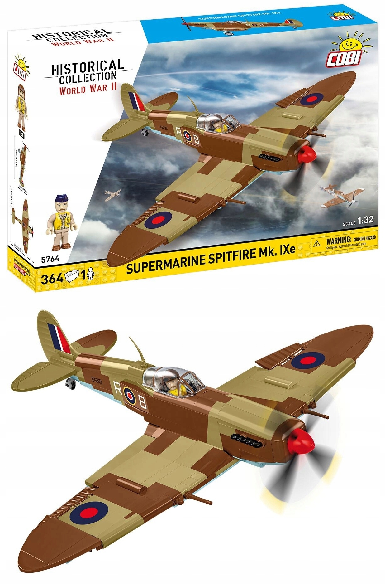 Supermarine Spitfire Mk. IXe – Legenda II wojny światowej w Twoim domu