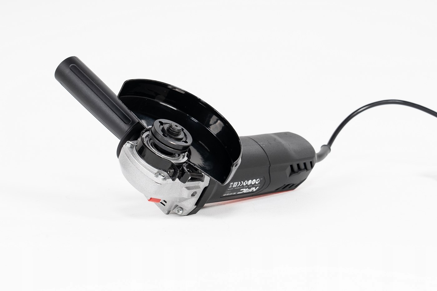 Bezpieczeństwo pracy z osłoną tarczy i blokadą wrzeciona