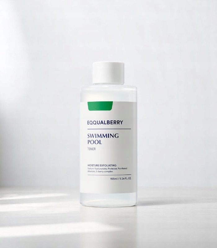 EQQUALBERRY - Nawilżający i złuszczający tonik do twarzy - 155 ml