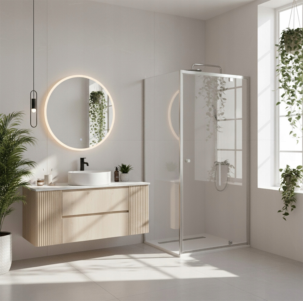 Kabina Prysznicowa Rea Primo Swing 80x70 Chrom – Nowoczesny design dla Twojej łazienki