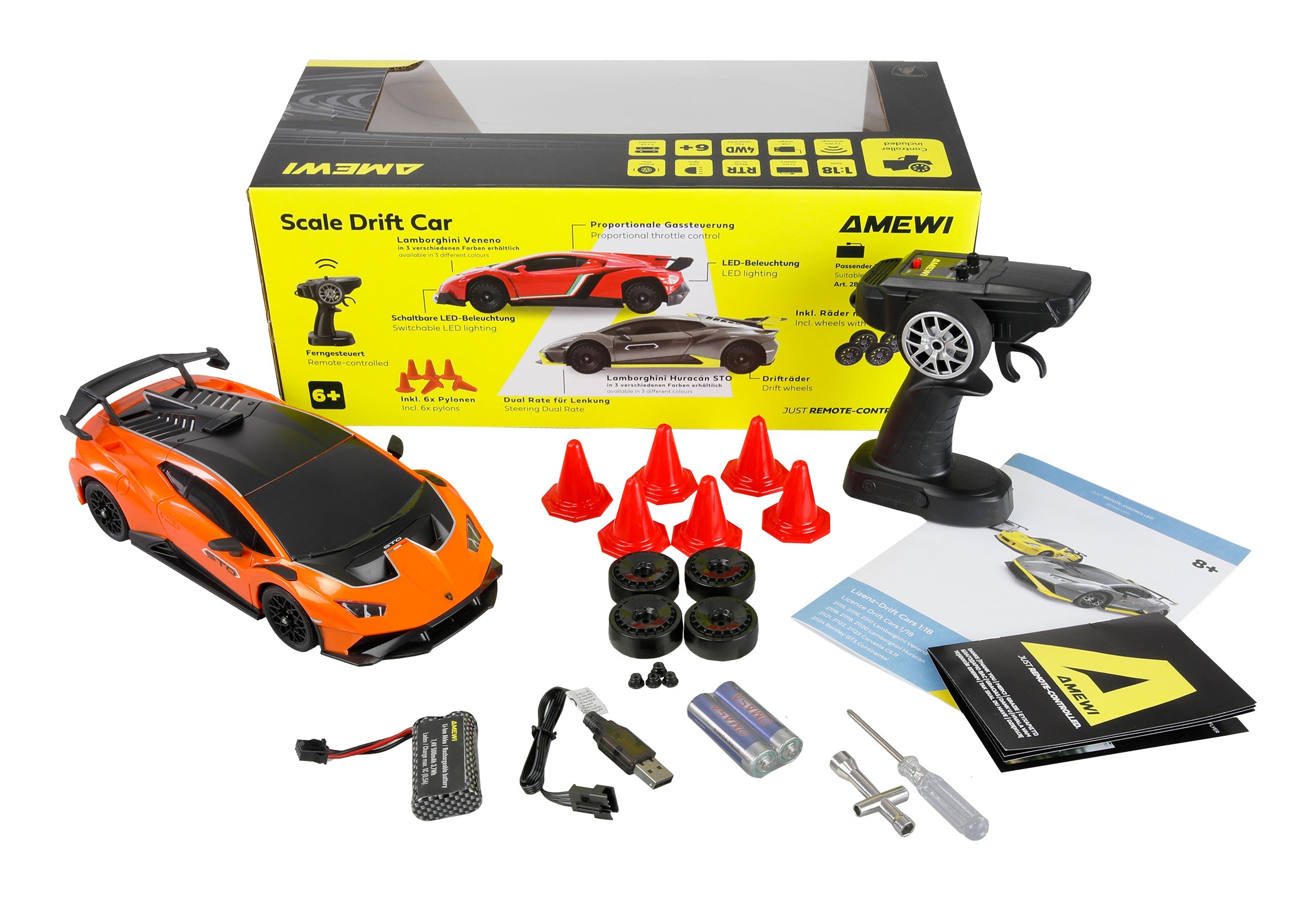 Efekty dźwiękowe i świetlne w modelu