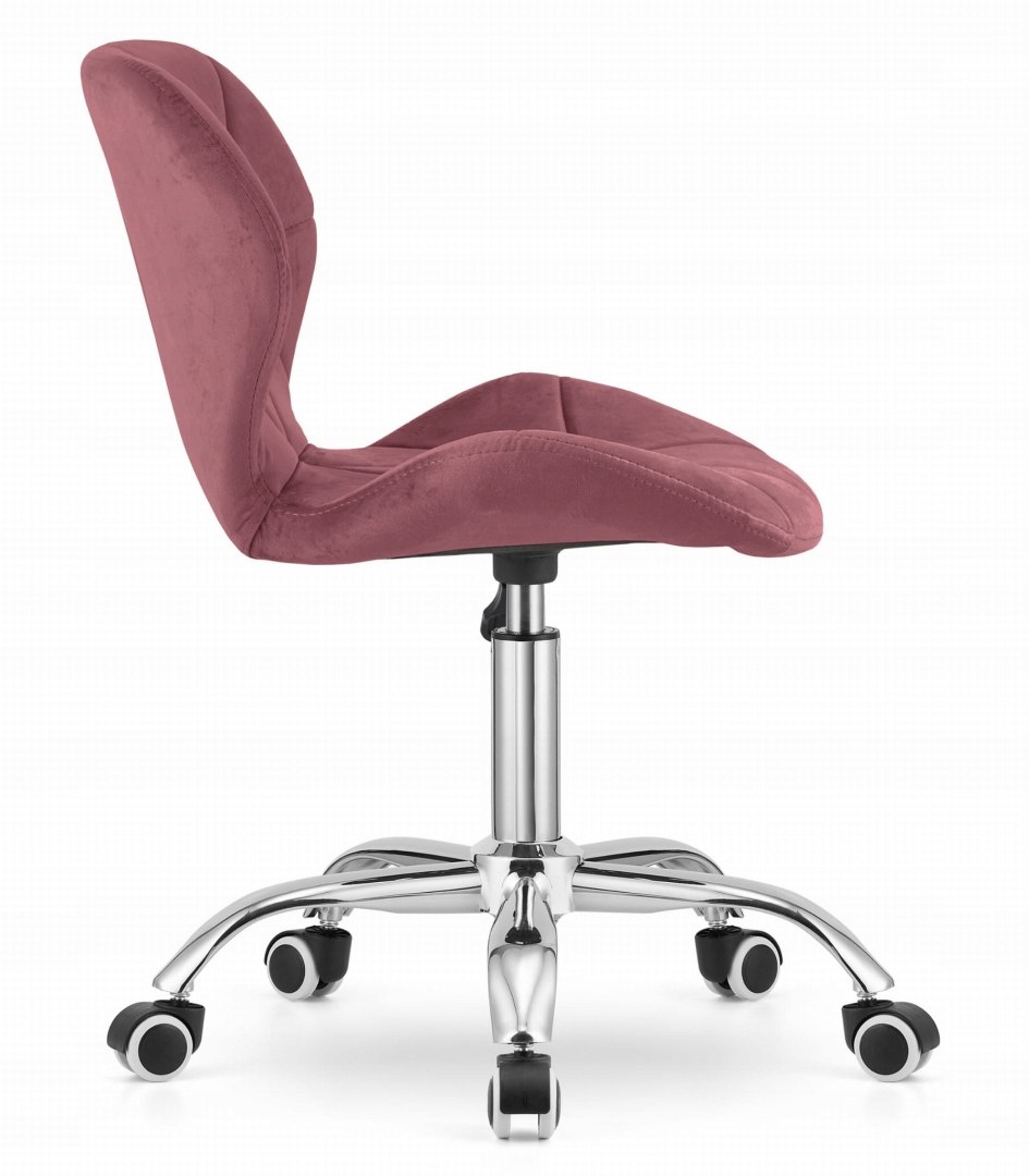 Ergonomiczne siedzisko tapicerowane welurem