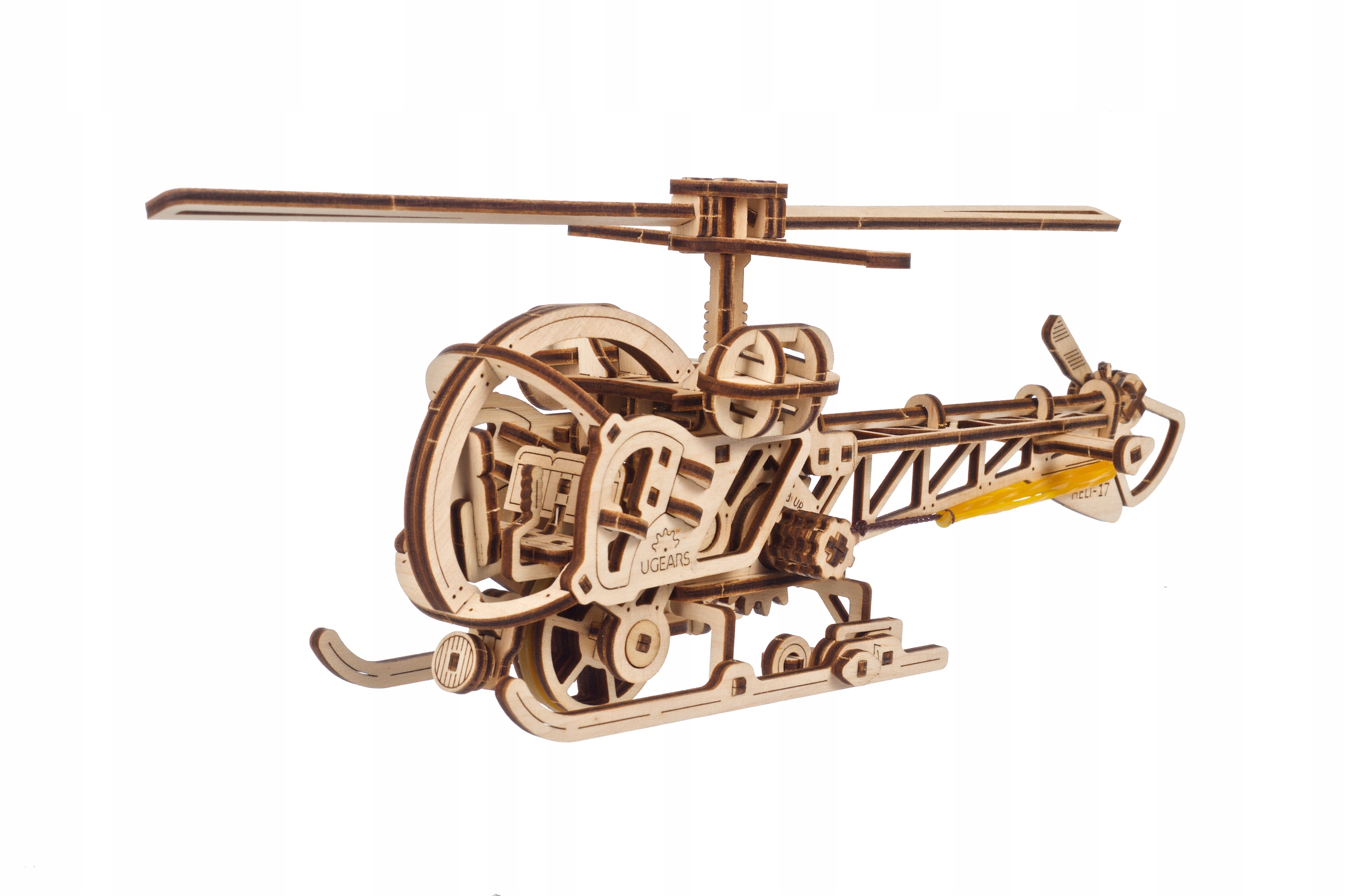 Model Mechaniczny - Mini Helikopter Ugears – Fascynująca lekcja historii