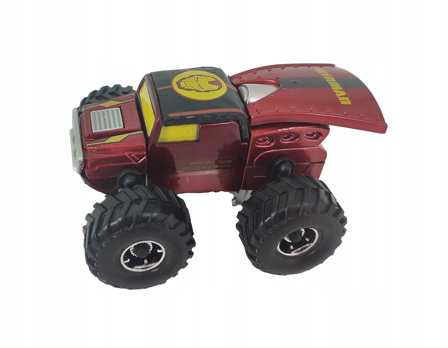IRON MAN TRANSFORMUJĄCE AUTO MARVEL AVENGERS Bohater Avengers