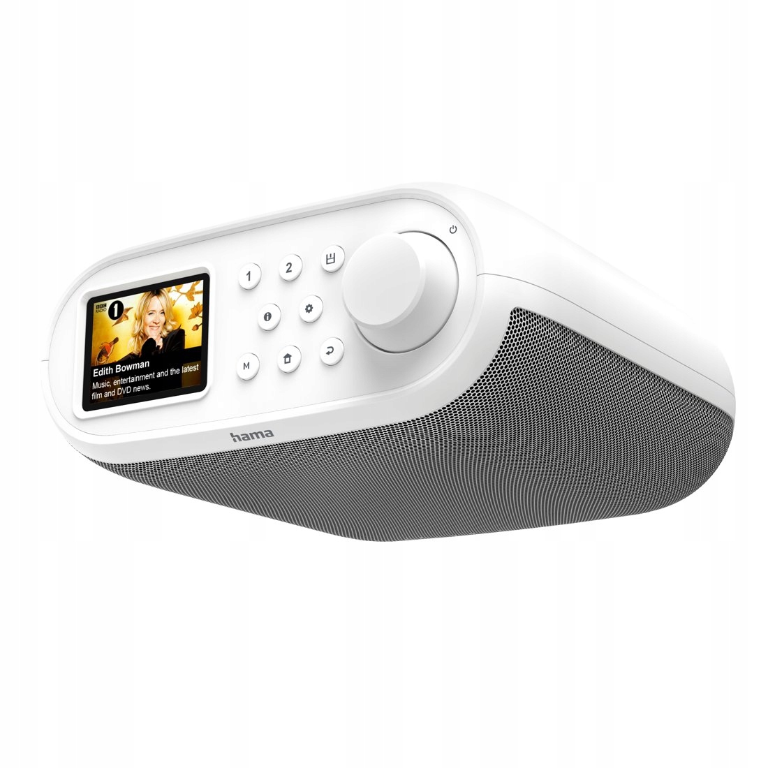 Hama DIR400 – Radio sieciowe DAB+ i FM w eleganckim białym kolorze