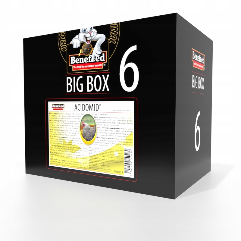 Witaminy i suplementy dla ptaków Acidomid D 6L Bigbox – Zdrowie Twojego drobiu