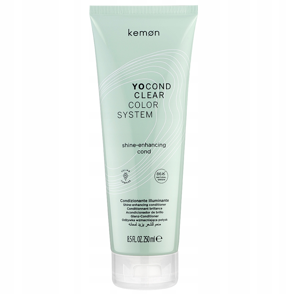 Kemon Yo Cond Color System Shine-Enhancing Cond Clear 250 ml – Doskonała pielęgnacja i koloryzacja