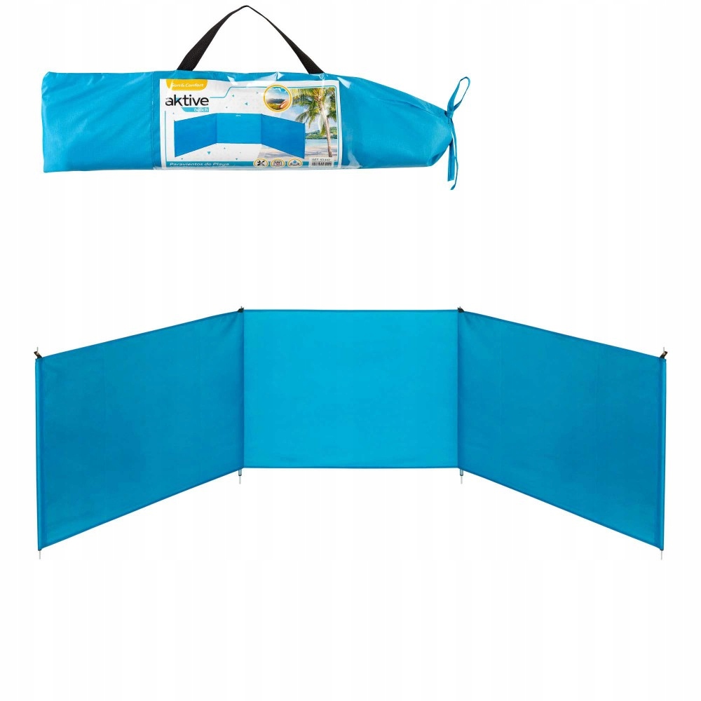 Parawan Plażowy WIND STOPPER UV PROT 200 x 75 – Idealna ochrona na plaży
