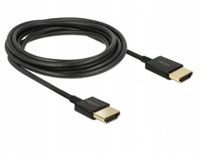Kabel HDMI - HDMI 0.25m czarny (85117) – Wysoka jakość i niezawodność