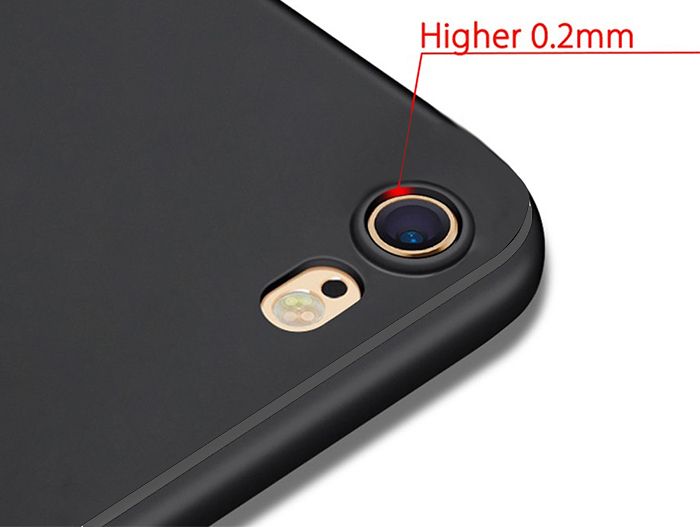 Etui Alogy silikon czarny slim case apple iphone 6/ 6S