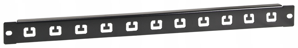 RAOK-1T Organizer kabli do szaf RACK płaski – Uporządkuj swoje okablowanie