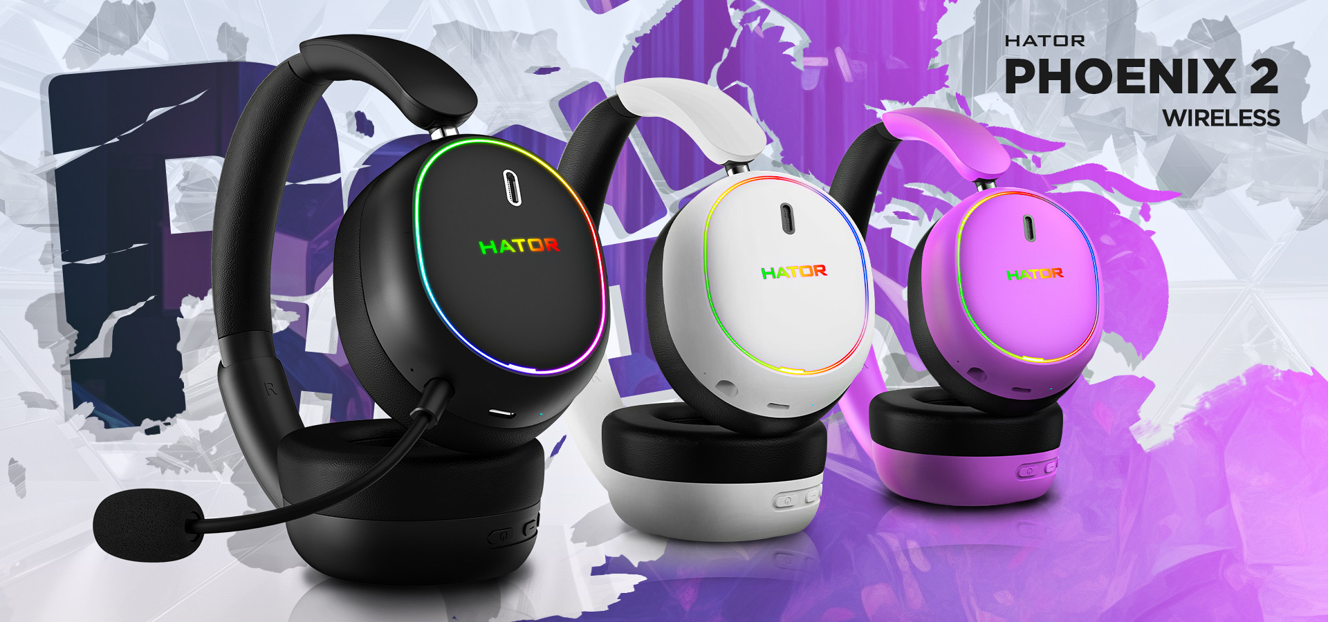 Hator Phoenix 2 Wireless Black