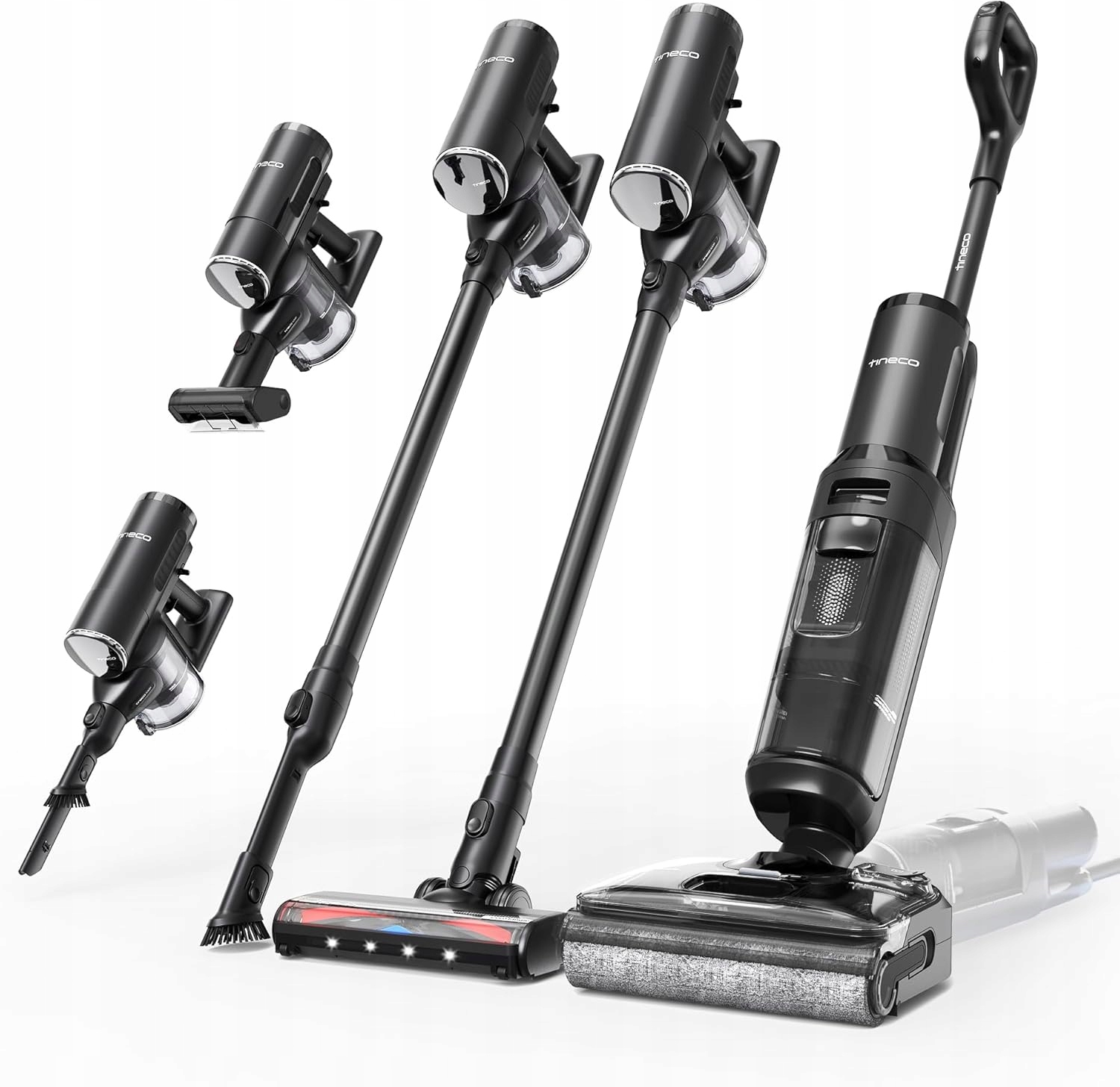 Tineco FLOOR ONE Switch S7 Stretch – Odkurzacz na mokro i sucho do wszechstronnego czyszczenia