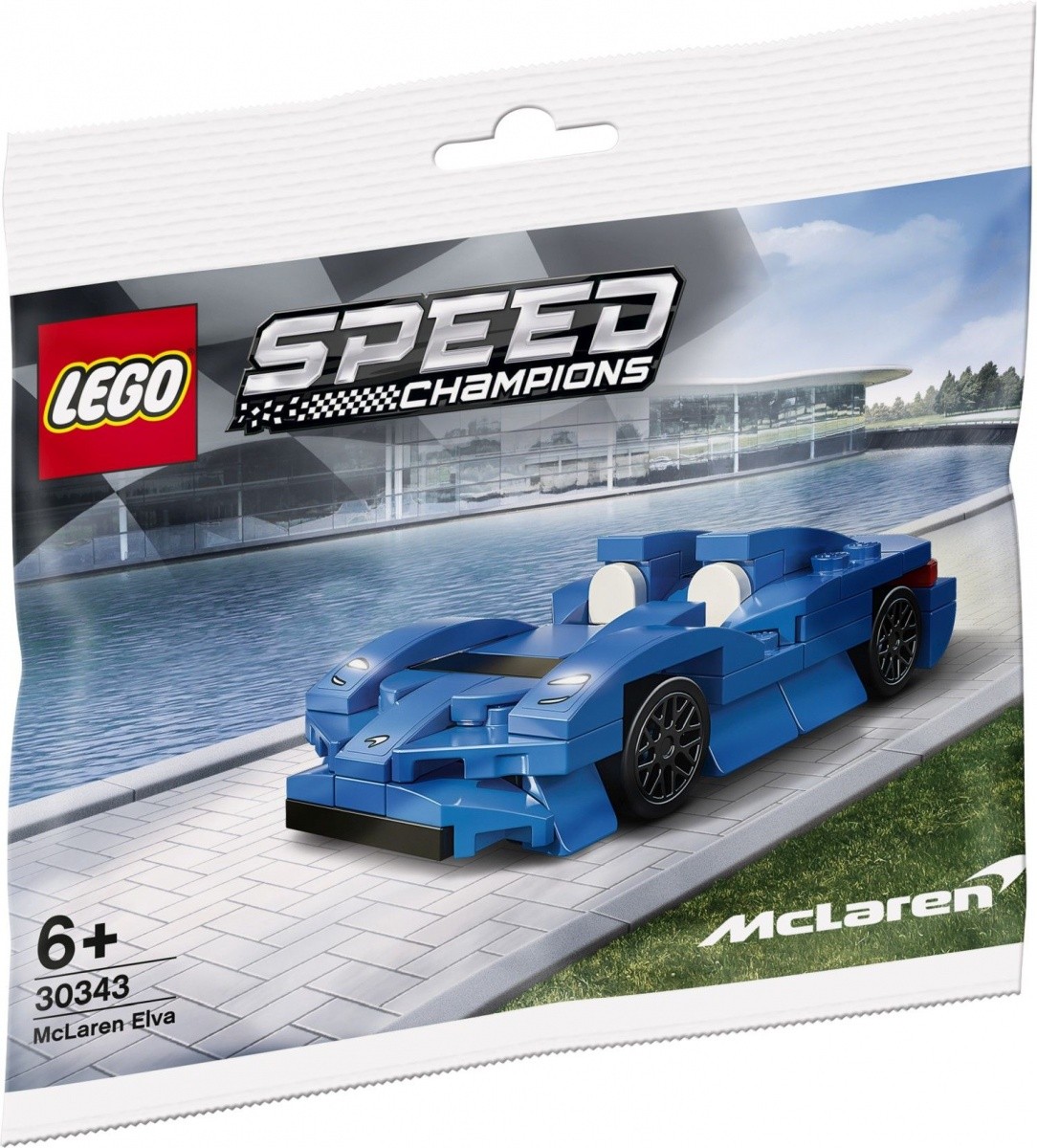 Klocki LEGO Speed Champions 30343 McLaren Elva – Rozpocznij swoją przygodę z budowaniem