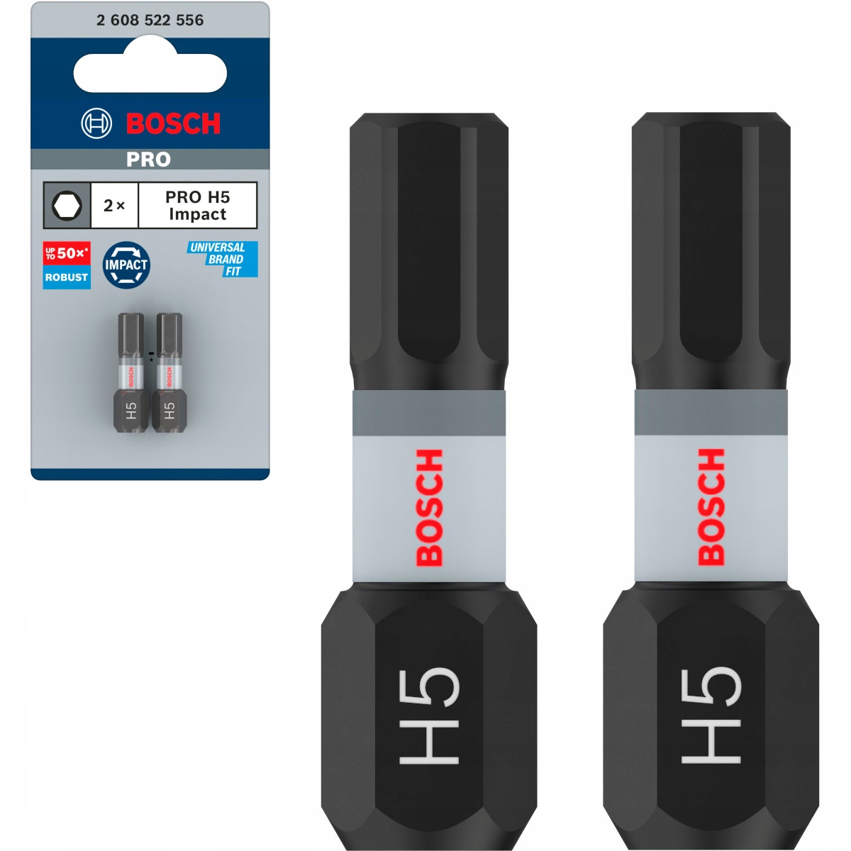 Końcówka wkręcająca PRO H5 Impact – Niezawodna jakość od Bosch Professional