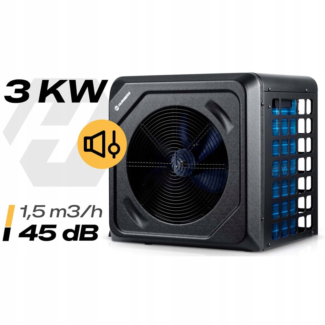 Cicha praca i komfort użytkowania – tylko 45 dB