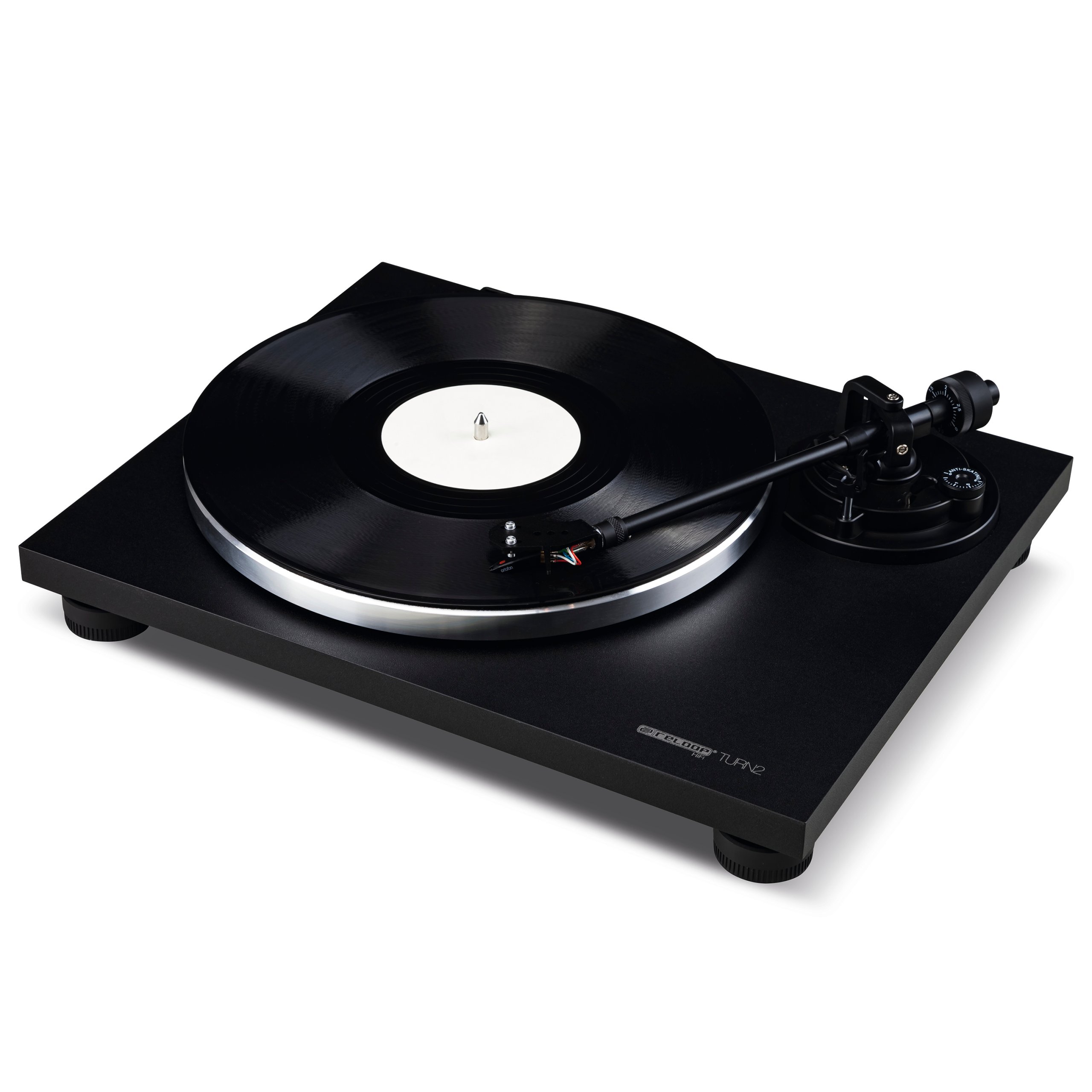 Gramofon Reloop Turn 2 Black – Doskonałe brzmienie dla purystów audio