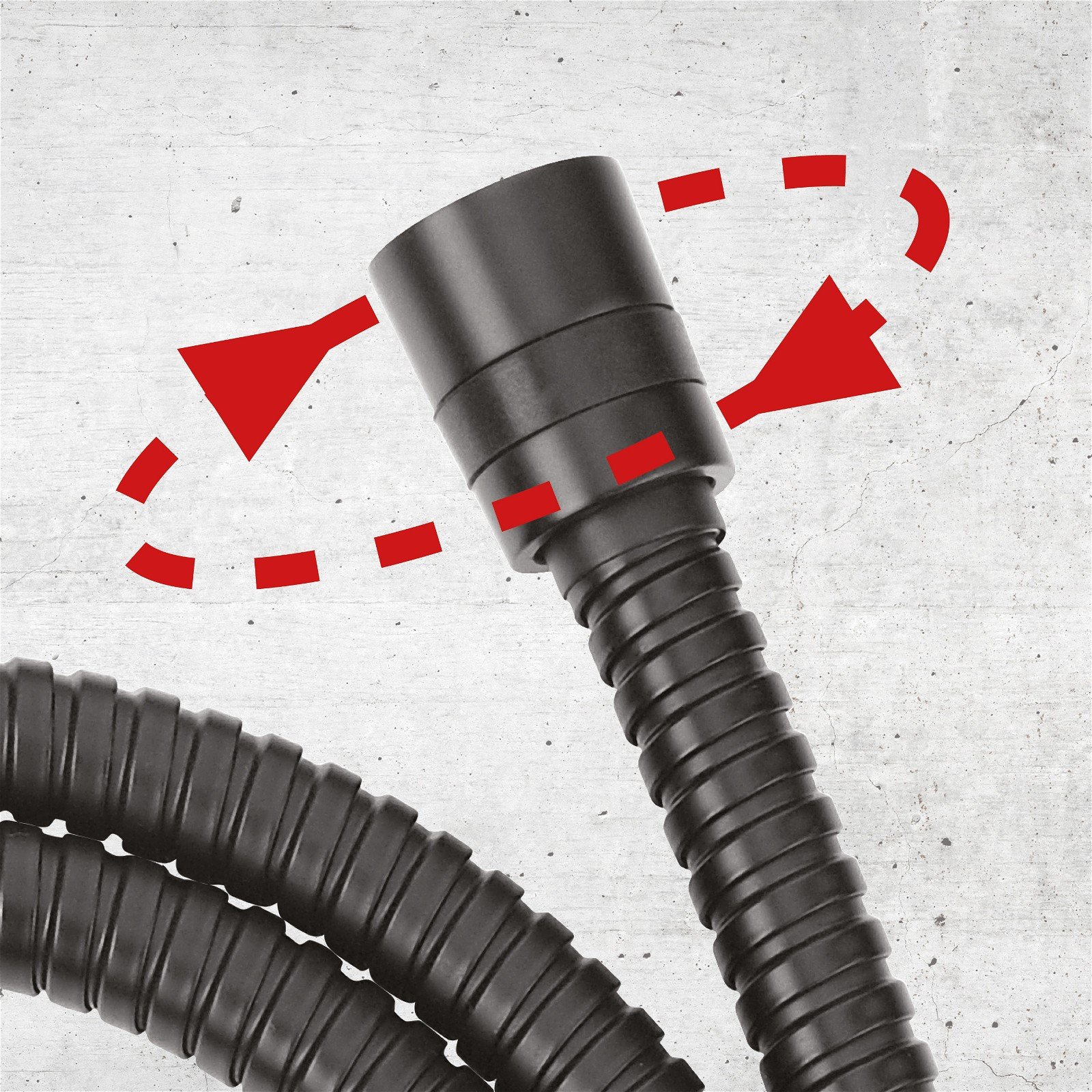 System Anti-twist zapobiegający skręcaniu się węża