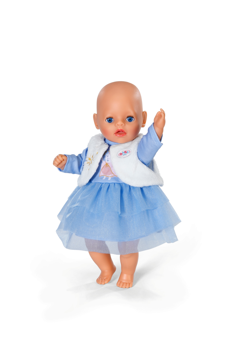 BABY born Sukienka zimowa 36 cm – Stylowa zabawa dla Twojej lalki
