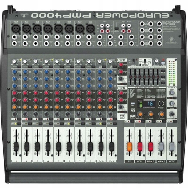 Behringer PMP4000 – Powermikser o wysokiej wydajności