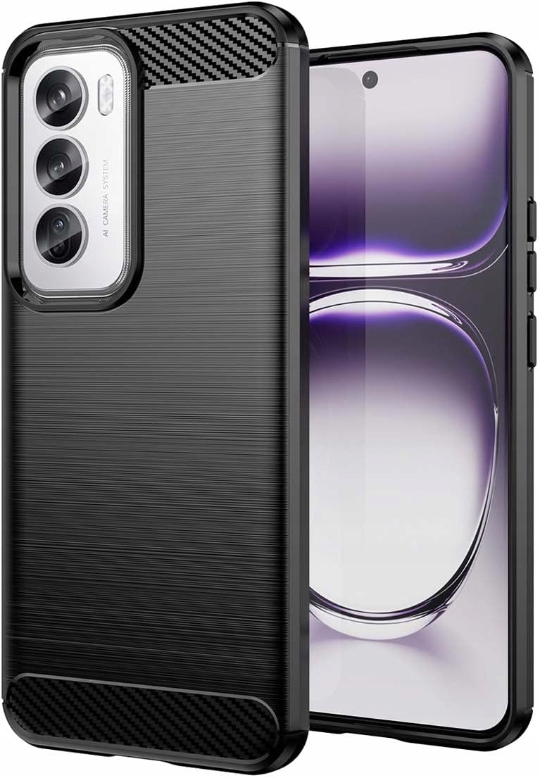 Etui pancerne Supero TPU Carbon do Oppo Reno 12 Pro – Doskonała ochrona dla Twojego smartfona
