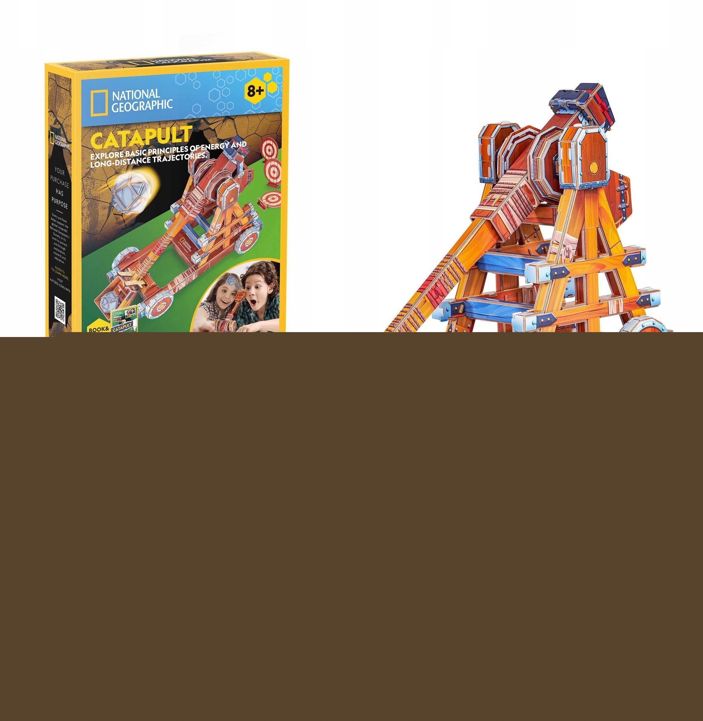 Puzzle 3D National Geographic Katapulta – Odkryj świat nauki przez zabawę