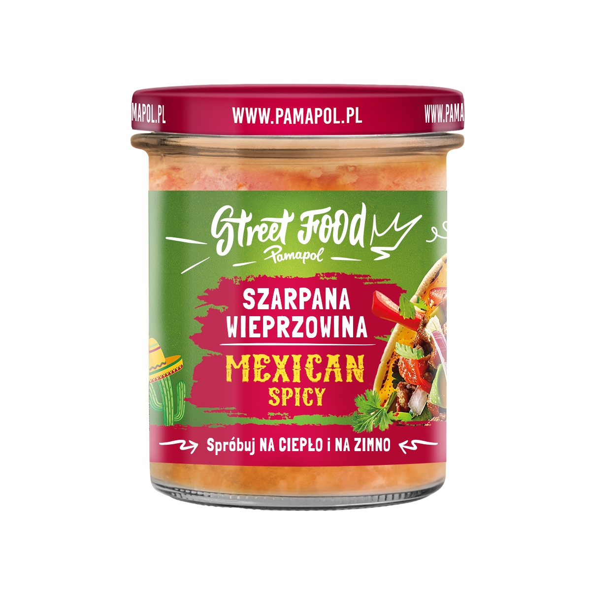 Szarpana Wieprzowina Mexican Spicy 280 g – Ognisty smak Meksyku