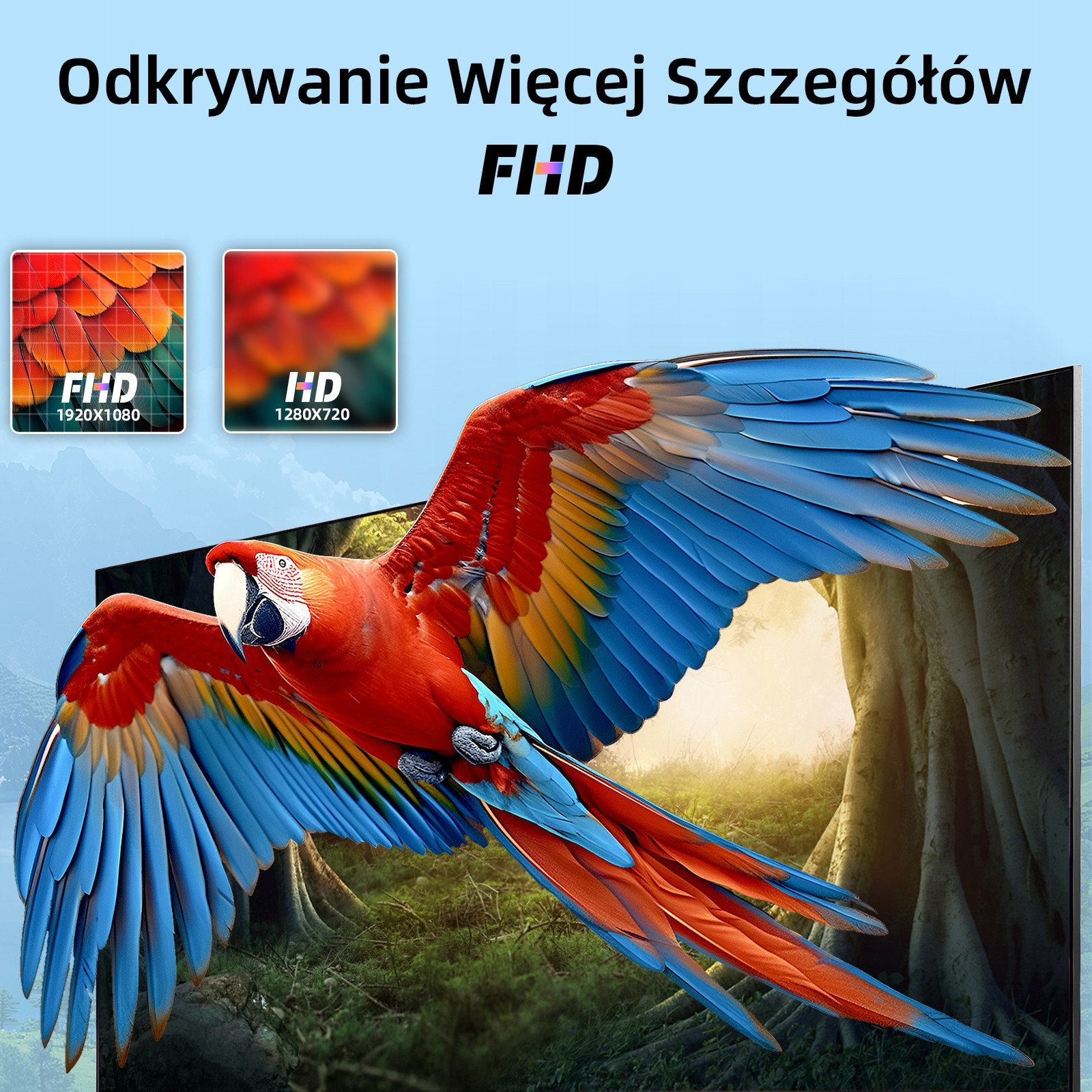Elegancki design bez ramki – Idealny do każdego wnętrza