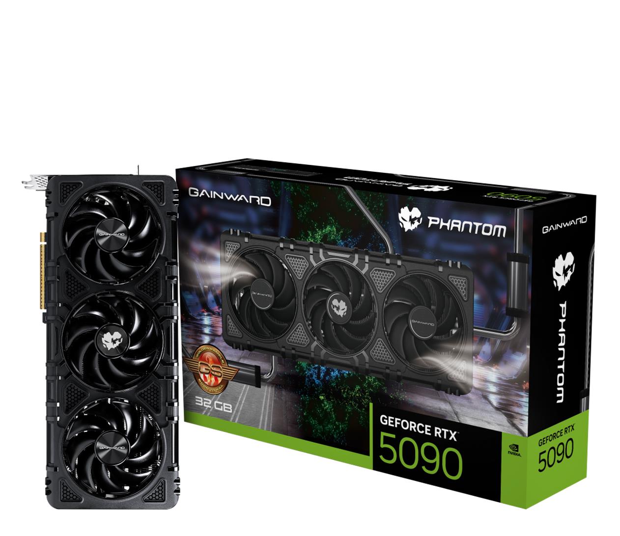 Gainward GeForce RTX 5090 Phantom GS NVIDIA 32 GB GDDR7 – Najwyższa wydajność w grach