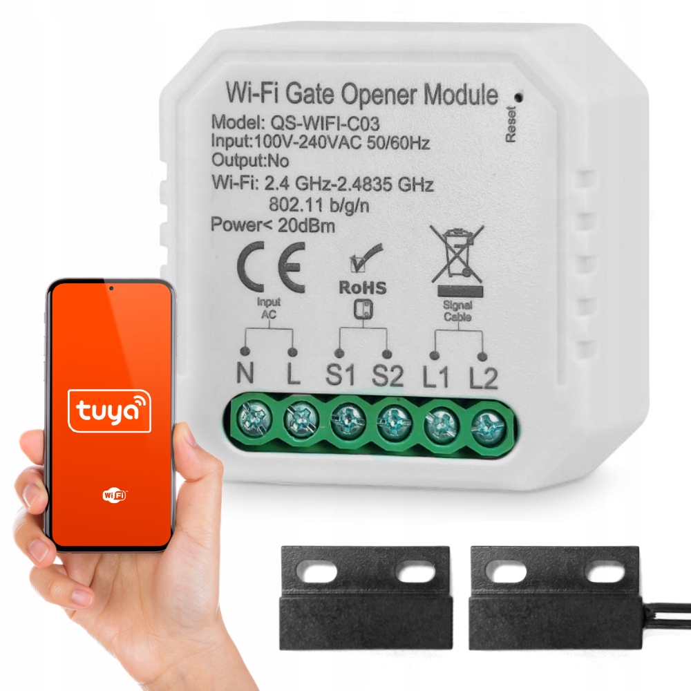 Przekaźnik breaker do bramy garażowej + kontaktron – Nowoczesne rozwiązanie dla Twojego domu