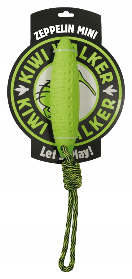 Triton Kiwi Walker Let's Play Zeppelin Mini aport zielony – Idealna zabawka dla Twojego psa