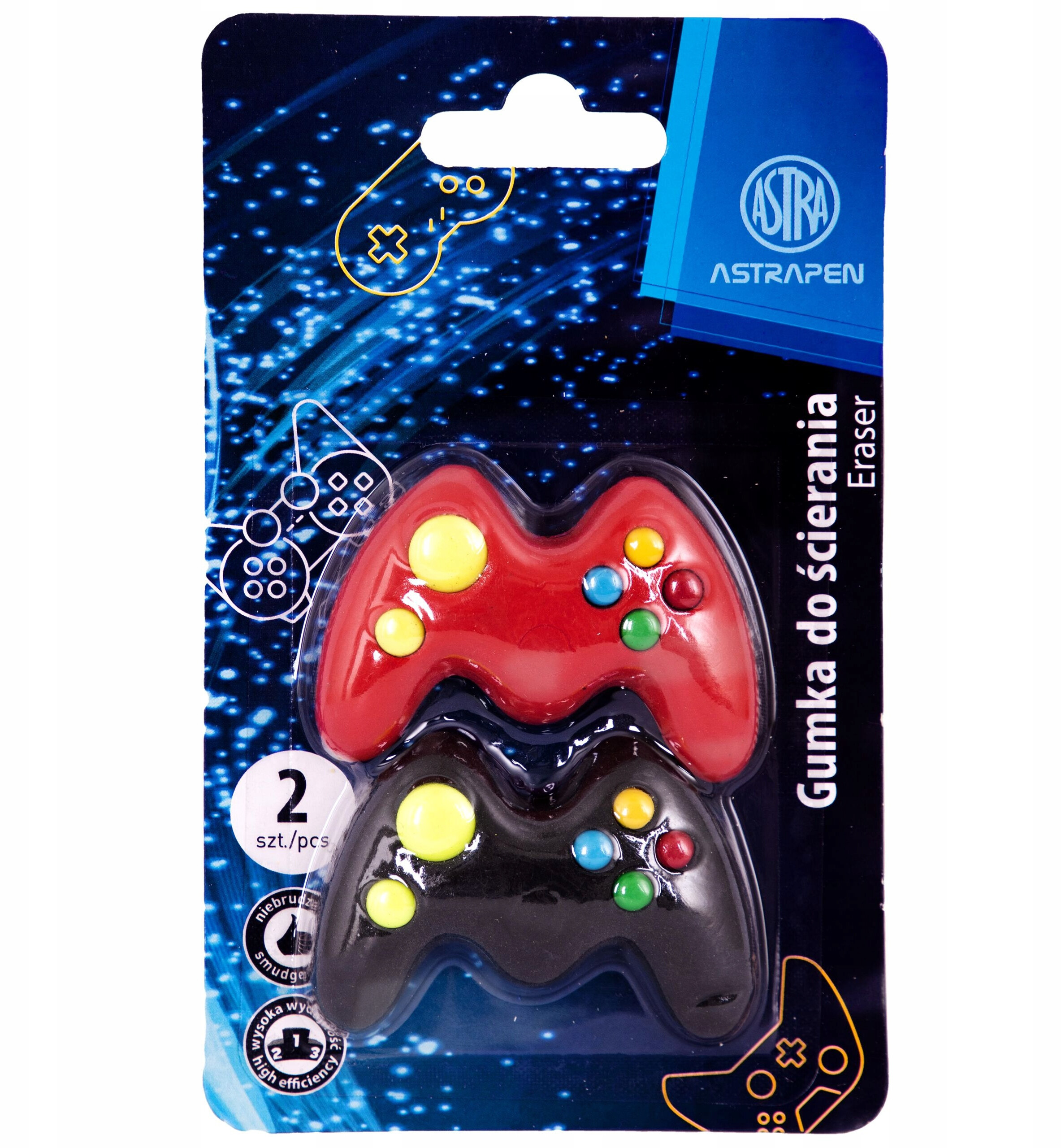 Gumka gracza ASTRA EDUKAMP – Idealny wybór dla każdego gracza