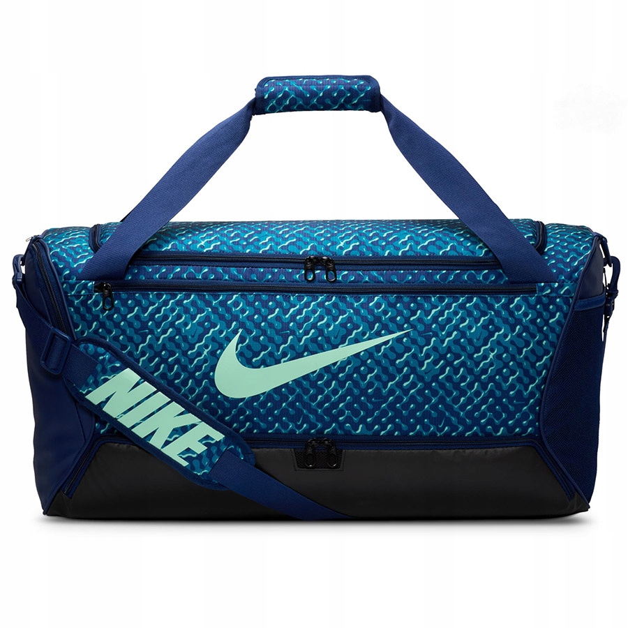 Torba Nike Brasilia M Duff - 9.5 AOP HV6601-492 – Idealny towarzysz na siłownię
