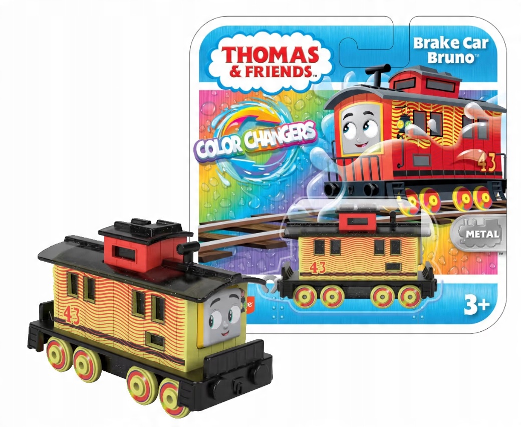 Lokomotywa Bruno – Magiczna zmiana koloru w ciepłej wodzie