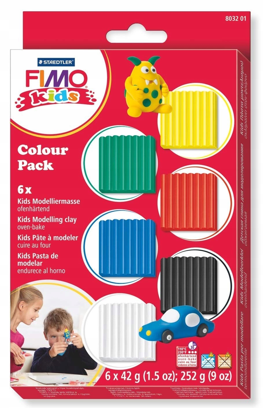 Fimo Set Mod.masse Fimo kids col.pack Ba – Kreatywna zabawa dla dzieci