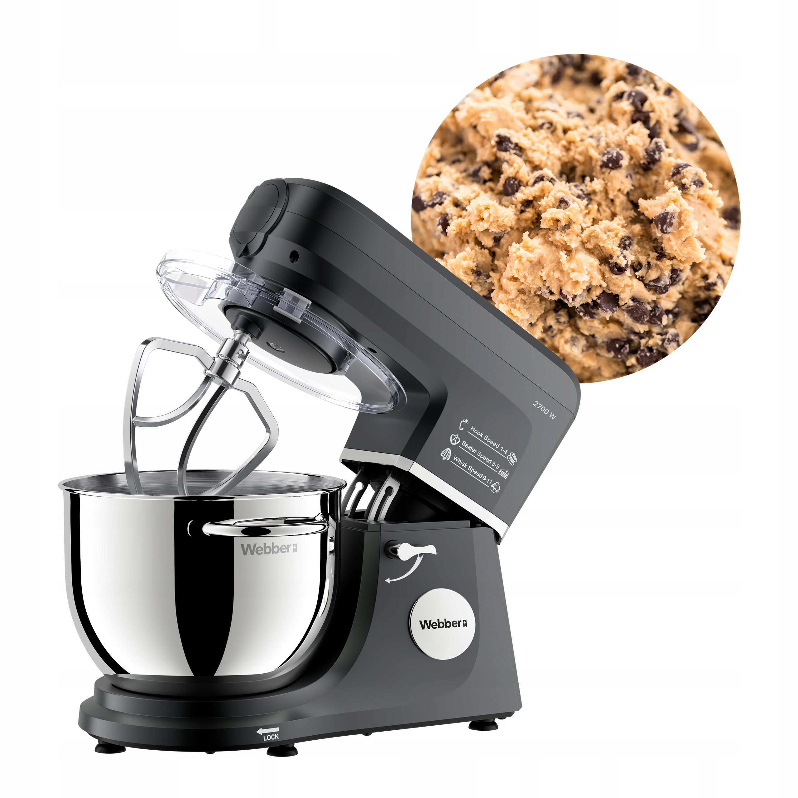 Pojemna misa 7 L – Doskonała do dużych porcji