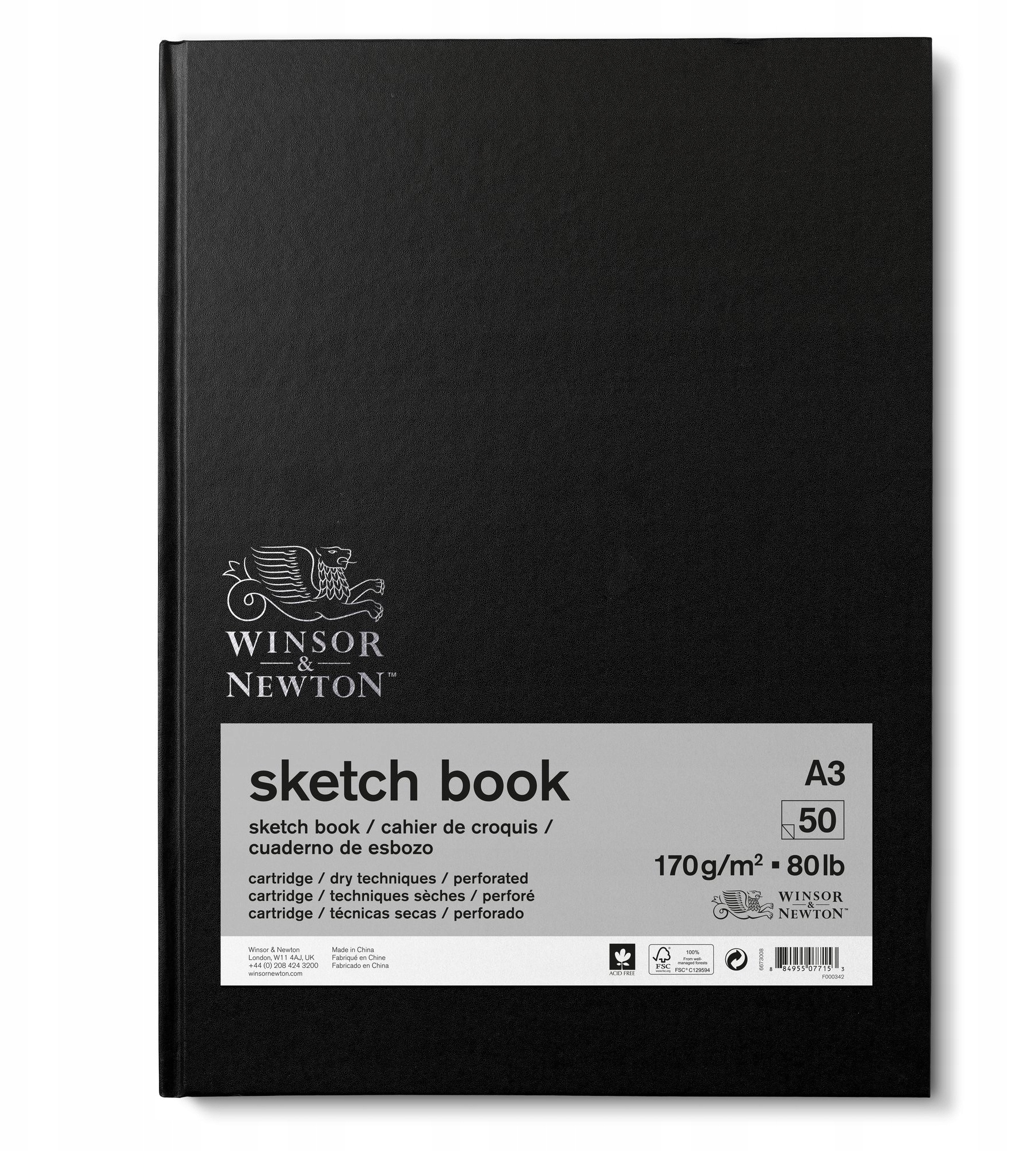 Szkicownik Winsor & Newton A3 – Idealny dla młodych artystów