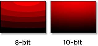 1,074 miliarda kolorów gwarantuje płynną gradację i szczegółowość