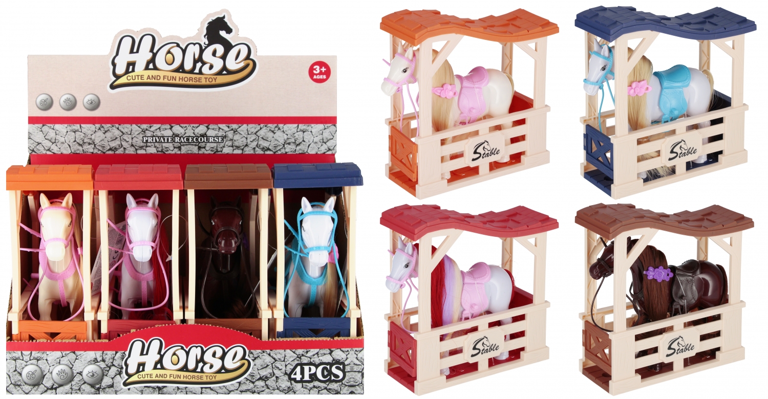 Figurka Mega Creative KONIK AKC 19X20X8 MIX4 MC DISP 4/96 – Idealny towarzysz zabaw