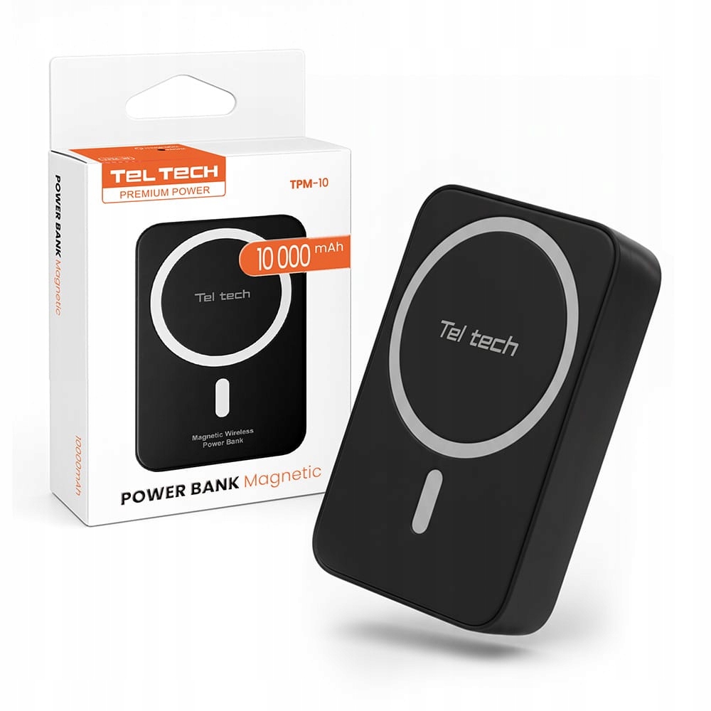 Power Bank MagSafe Bateria Awaryjna 10000 mAh TPM-10 – Niezawodne źródło energii
