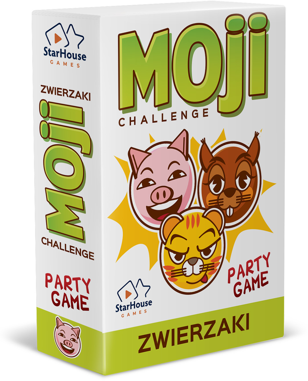 MOJI Challenge: Zwierzaki – Gra, która rozkręci każdą imprezę!