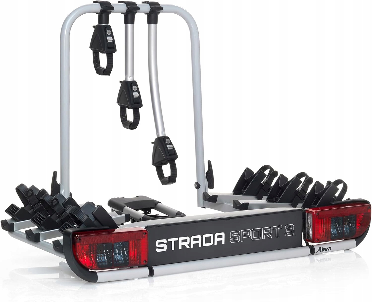 Atera 022 685 Bagażnik Rowerowy na Hak na 3 rowery – Idealny do transportu rowerów