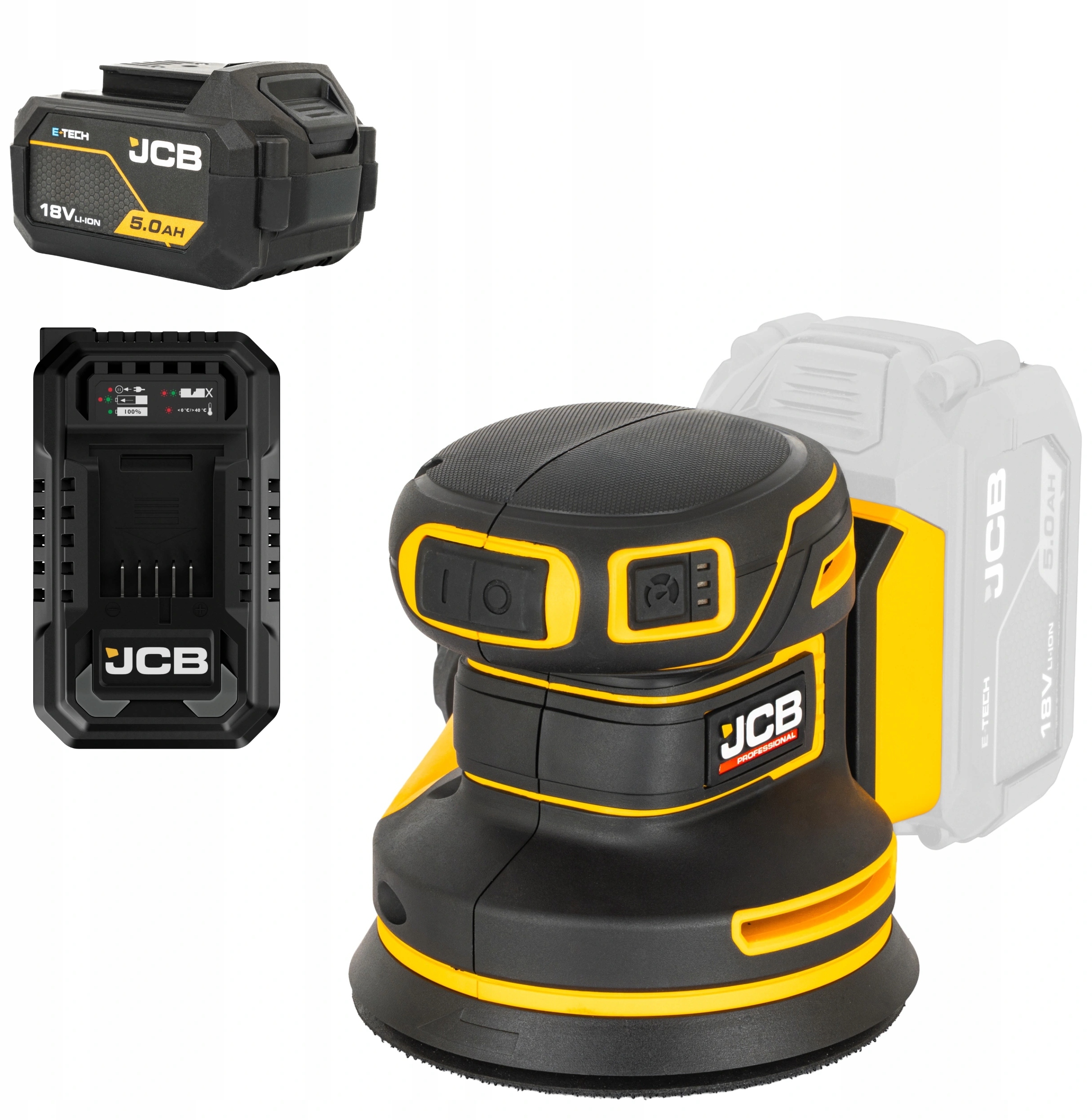 Długi czas pracy z akumulatorem 5Ah