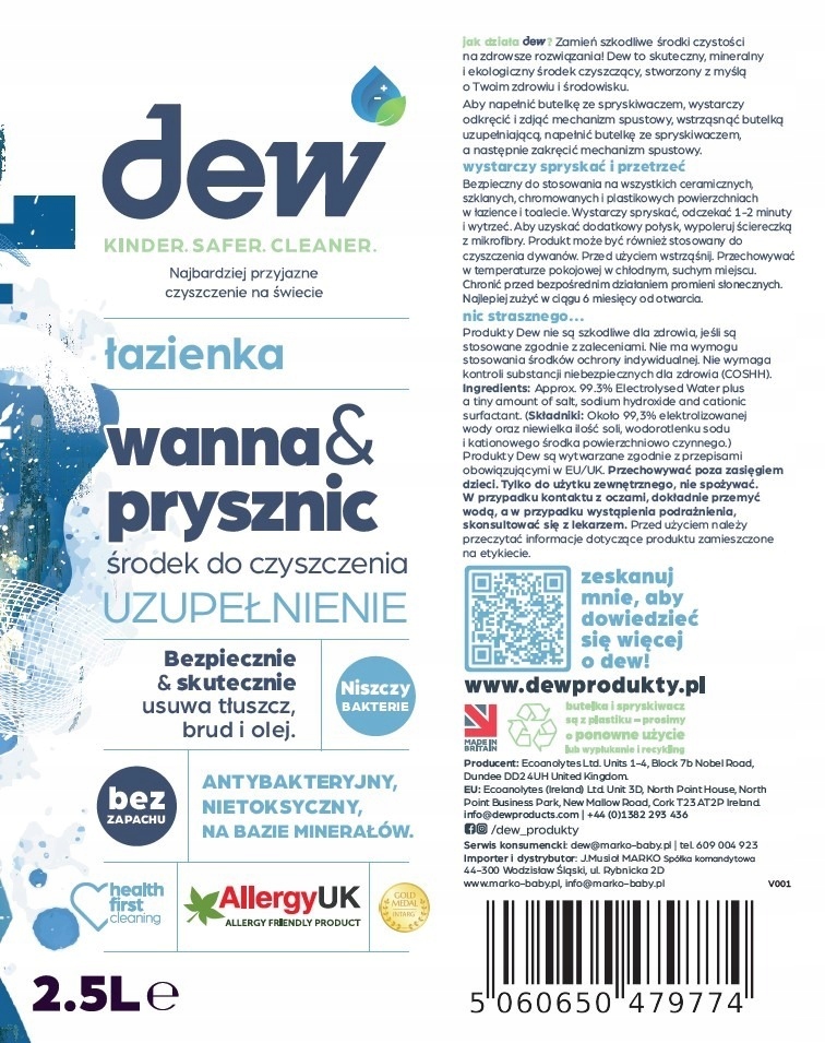 Antybakteryjny i nietoksyczny – Zdrowe czyszczenie bez chemii